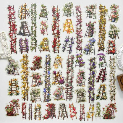 Blooming Journey Sticker 50PCS