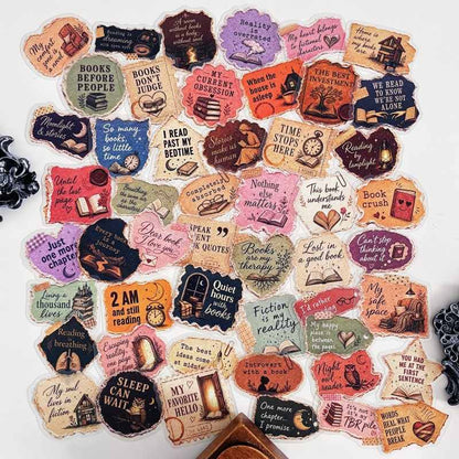 Aged Tome Sticker 50PCS
