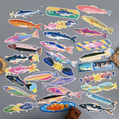 Ocean Fish Note Paper 30PCS