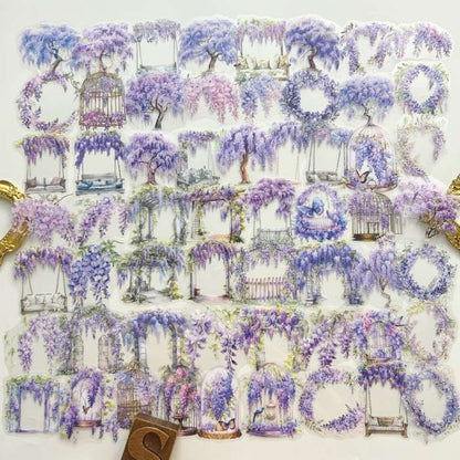 Wisteria Essence Sticker 60PCS