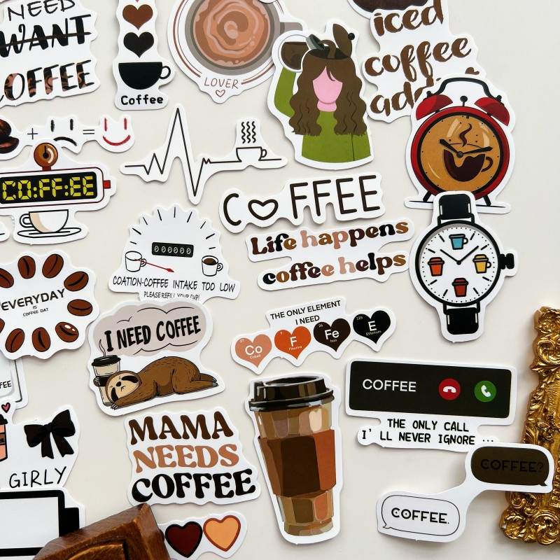 Bean Lover Sticker 50PCS
