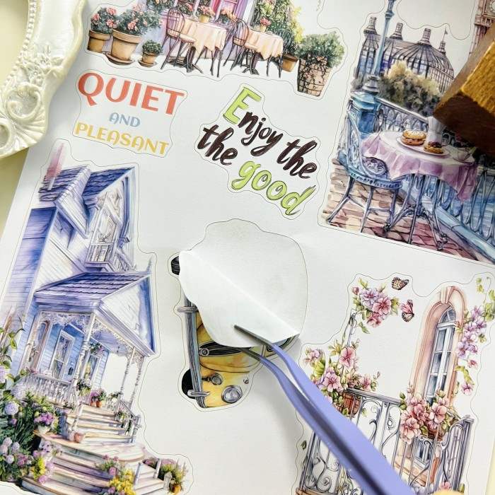 Dessert Delight Sticker Book 20Sheets