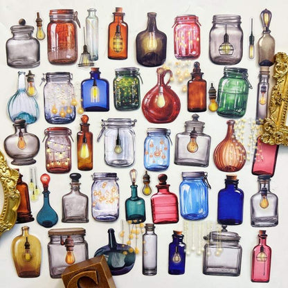 Bottled Stars Sticker 60PCS