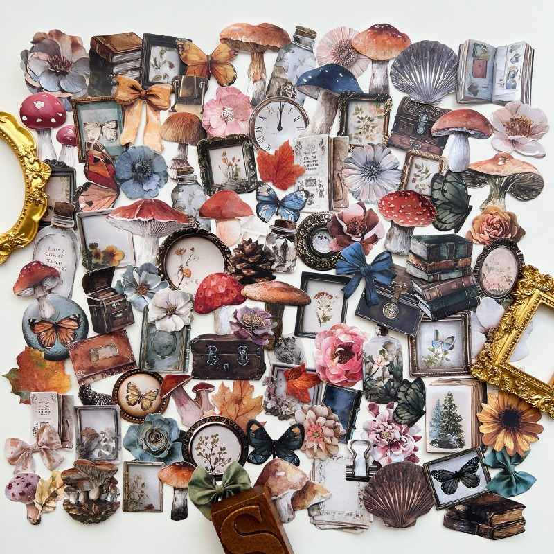 Mushroom Memoir Sticker 100PCS