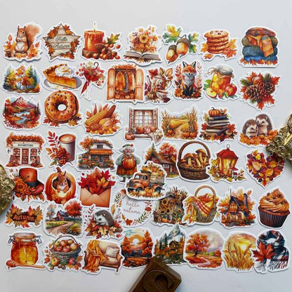 Fallen Gold Sticker 50PCS