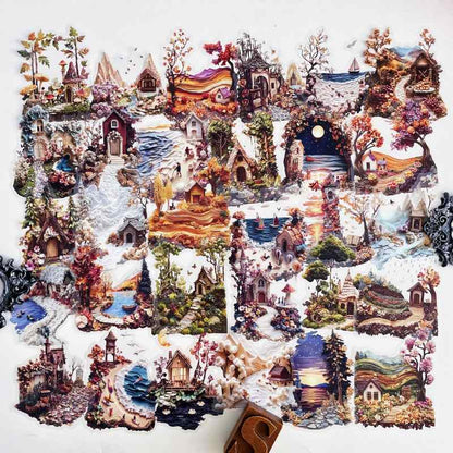 Natural Scenery Sticker 30PCS