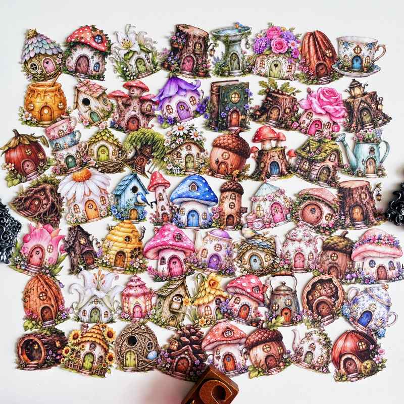 Sweet Dream House Sticker 60PCS