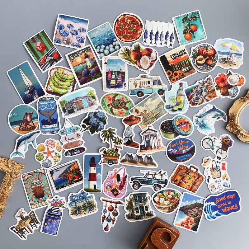 Summer Mood Sticker 50PCS