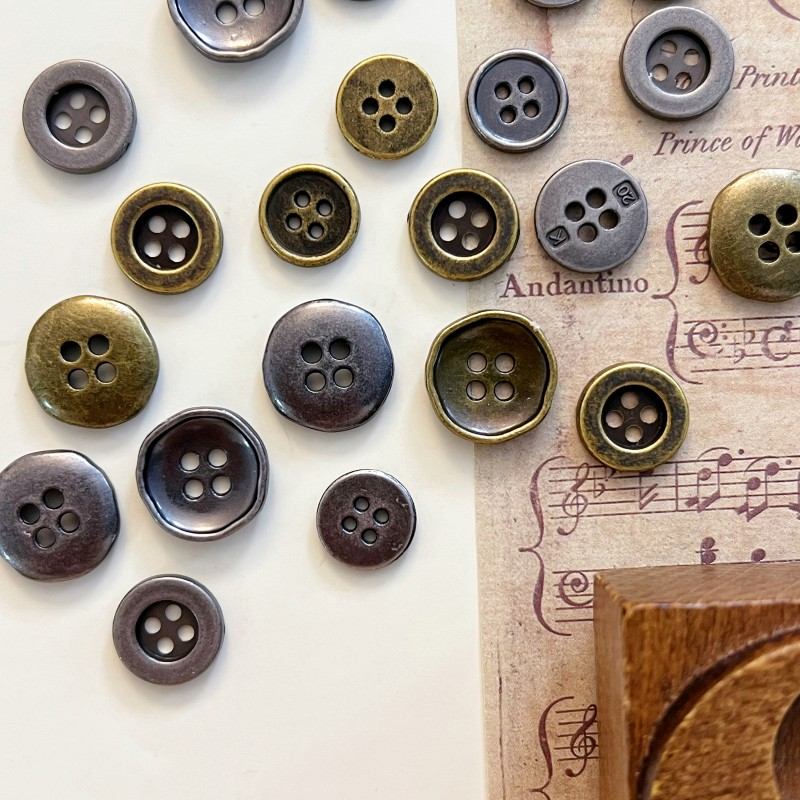 Metal Buttons 24PCS