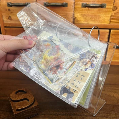 Stand-Up Ring Binder Display Case