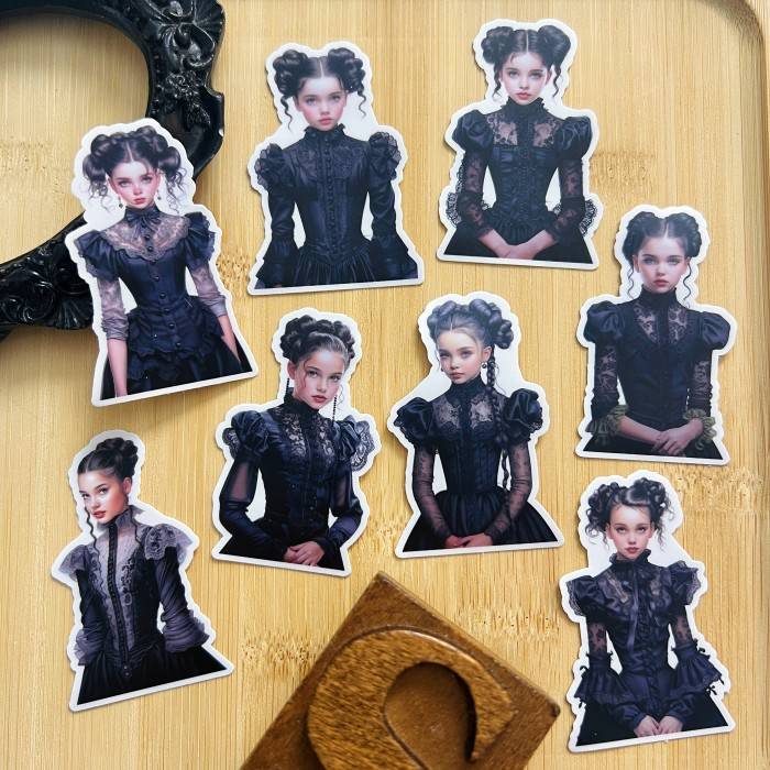 Gothic Darlings Sticker 16PCS