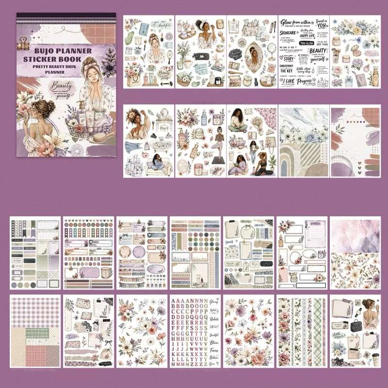 Beauty Yourself Sticker Book 24Sheets
