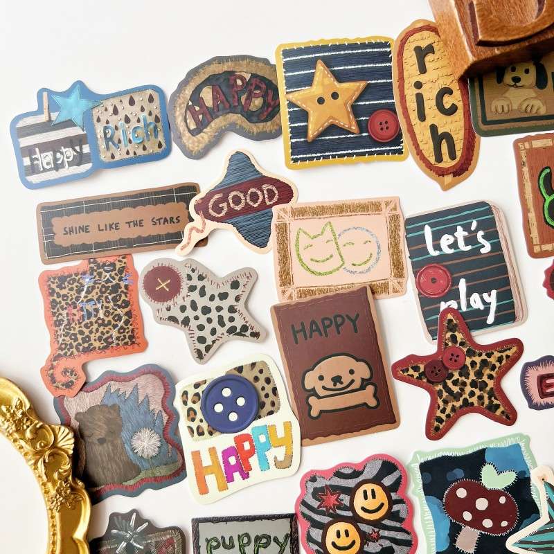 Patchwork Graffiti Sticker 50PCS