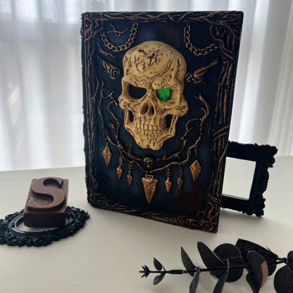 Forbidden Tome 3D Loose-Leaf Kraft Journal