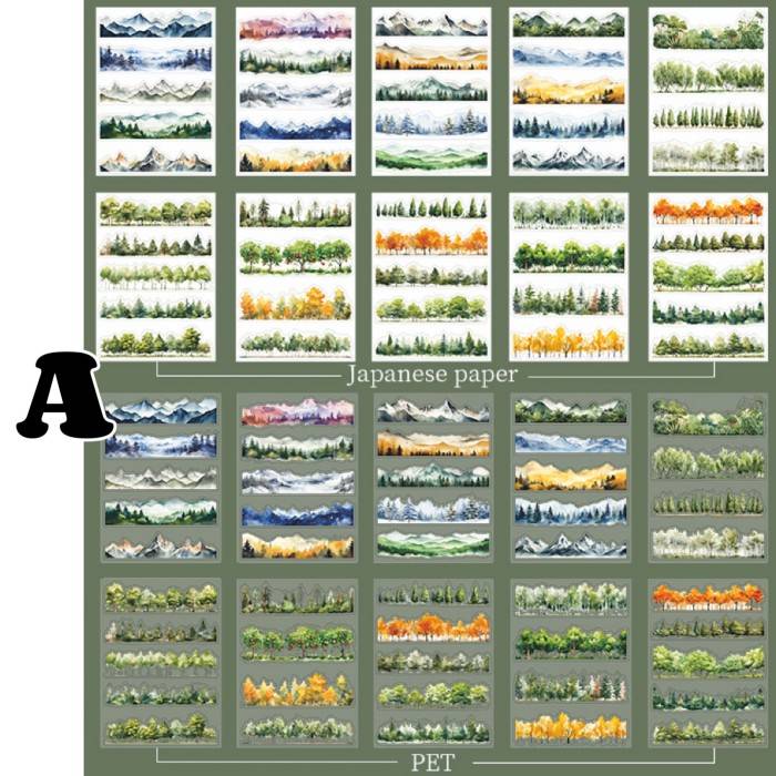 Entering Nature Sticker Book 20Sheets