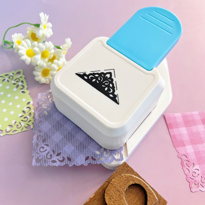 Triangular Shape Punch Triangle Shape Paper Corner Punch – Soto Studios
