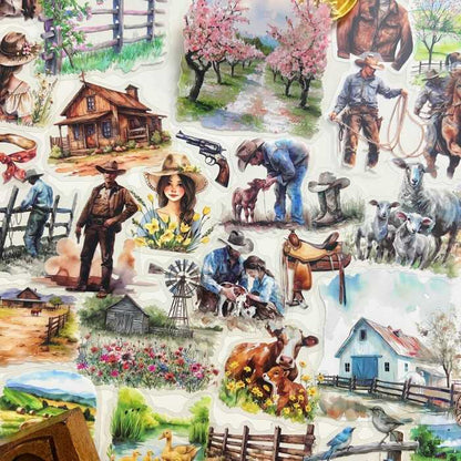 Ranch Life Sticker 60PCS