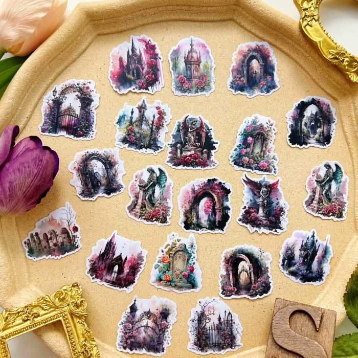 Obsidian Hall Sticker 20PCS