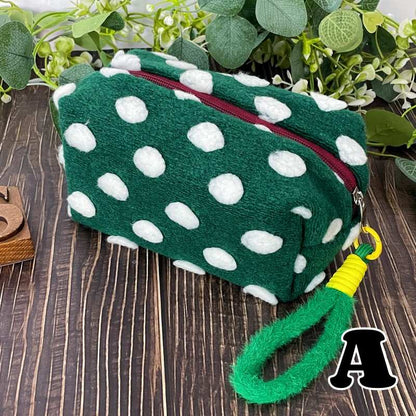 Woolen Dots Pouch