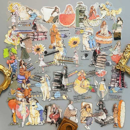 Petal Parade Sticker 60PCS