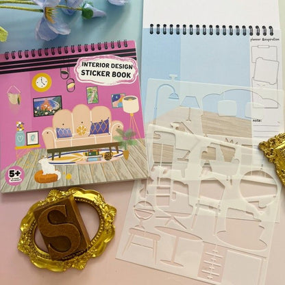 Little Interiors Sticker Book