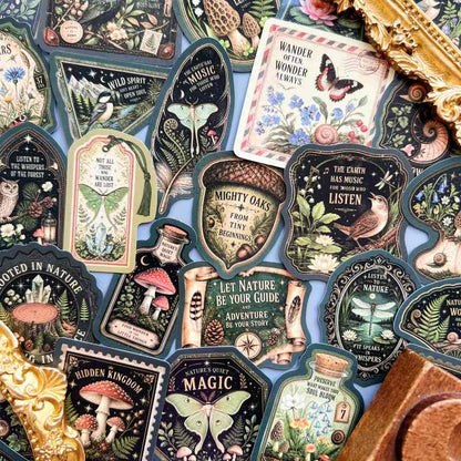 Retro Wilds Sticker 50PCS