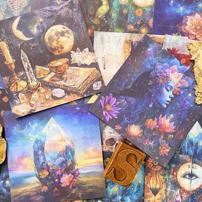 Magic Of Gems Collage Paper 24 Sheets