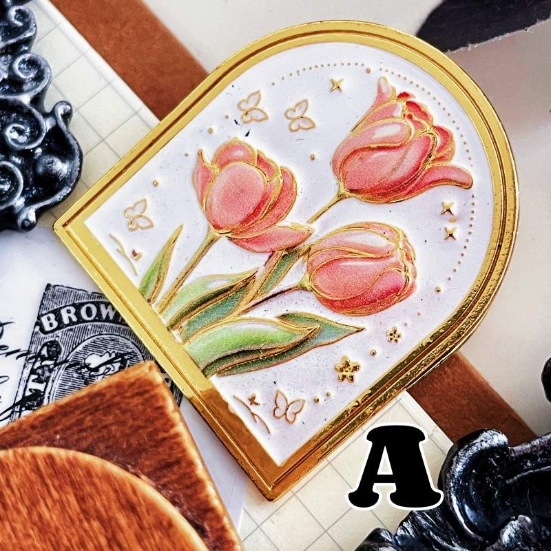 Gilded Garden Brass Paper Clip