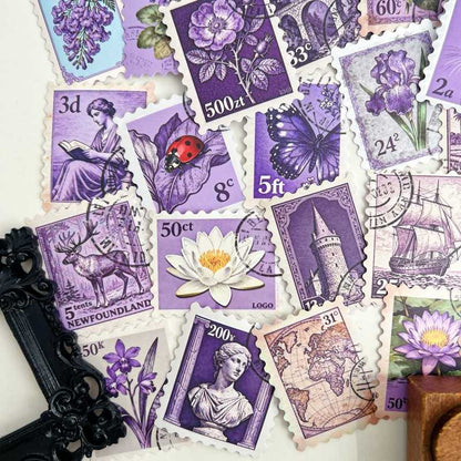 Violet Post Sticker 50PCS