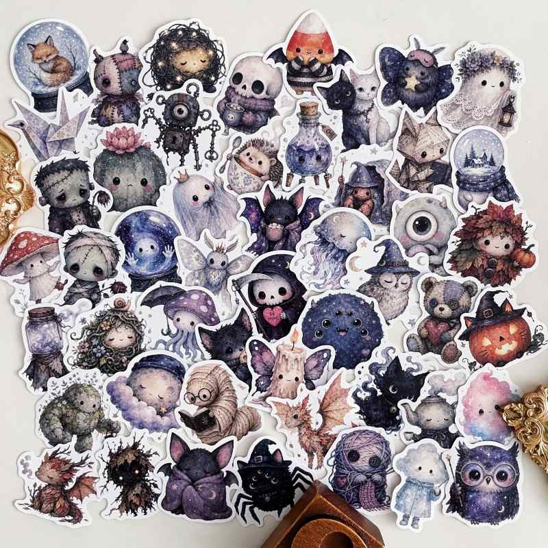 Cute Monster Sticker 50PCS
