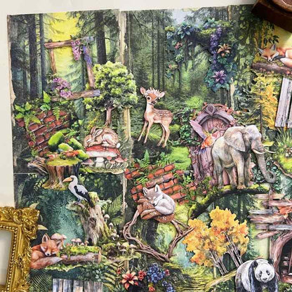 Jungle Adventure Ephemera Kit 100PCS