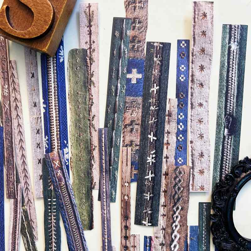 Fabric Aesthetics Sticker 60PCS