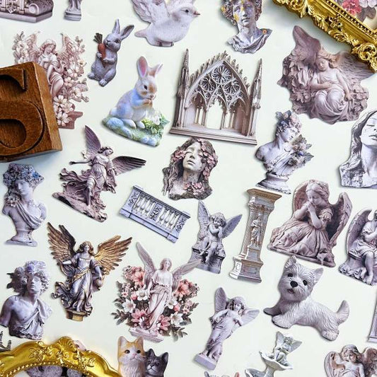 Gypsum Museum Sticker 60PCS