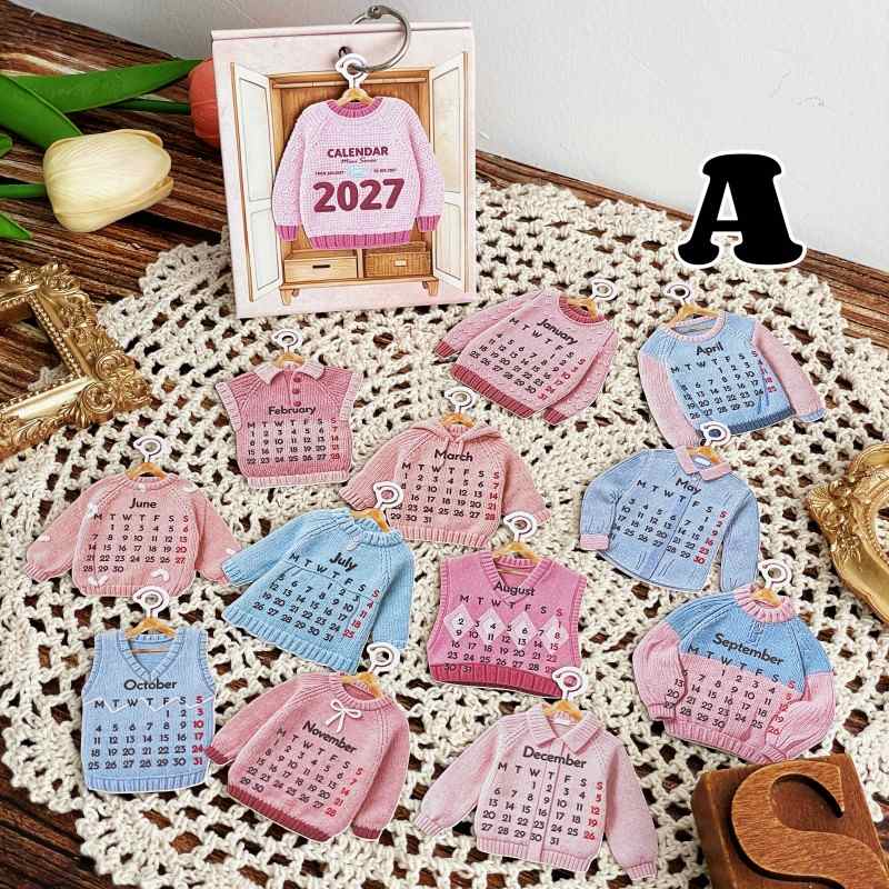 2027 Wardrobe Calendar