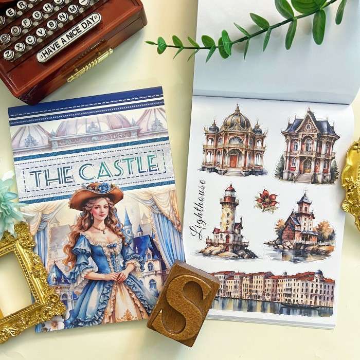 The Castle Sticker Book 20Sheets