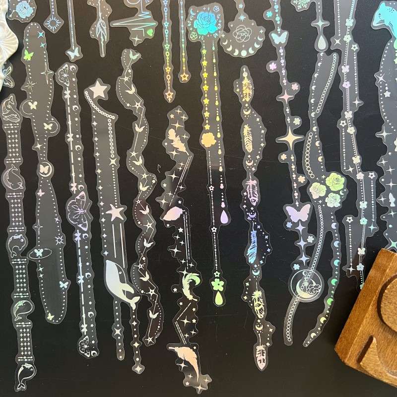 Moonlit Tidal Night Sticker 40PCS