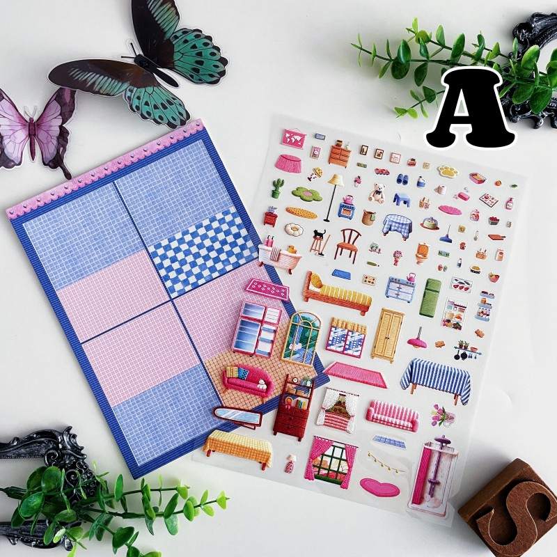 My Bedroom Builder Sticker Kit