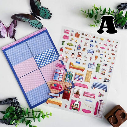 My Bedroom Builder Sticker Kit
