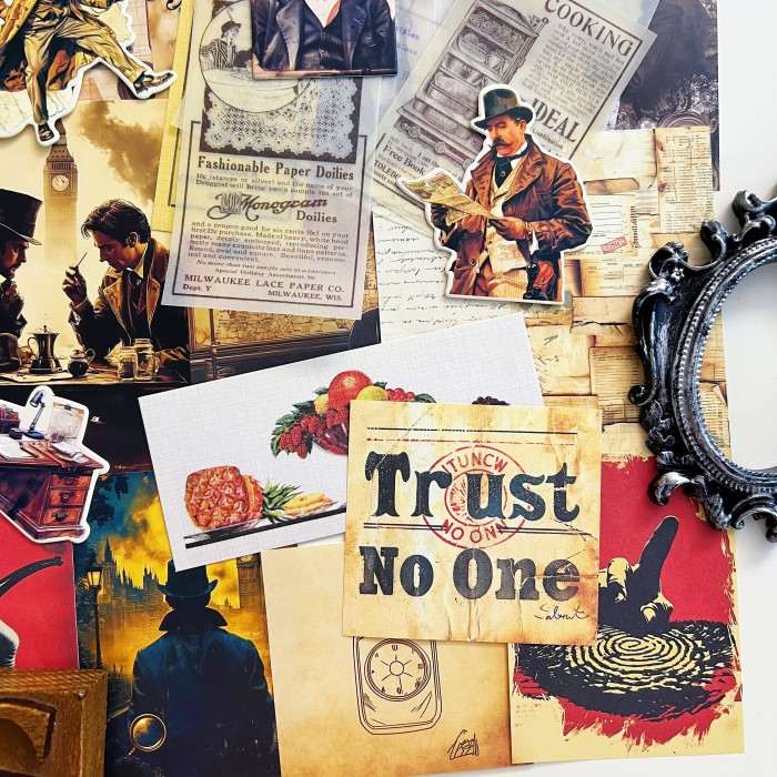 Holmes Clue Ephemera Kit 40PCS