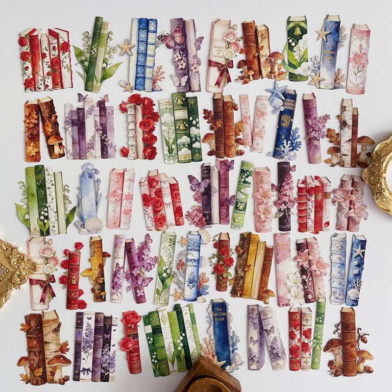 Reading Spine Sticker 48PCS