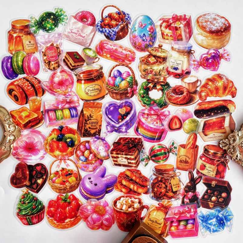 Cream Delight Sticker 50PCS