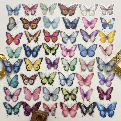 Glitter Wings Sticker 50PCS