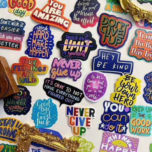Inspire Words Sticker 50PCS