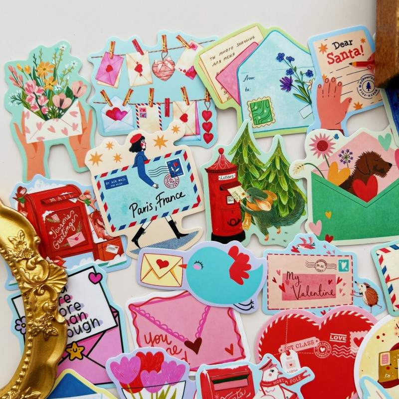Happy Mail Sticker 50PCS