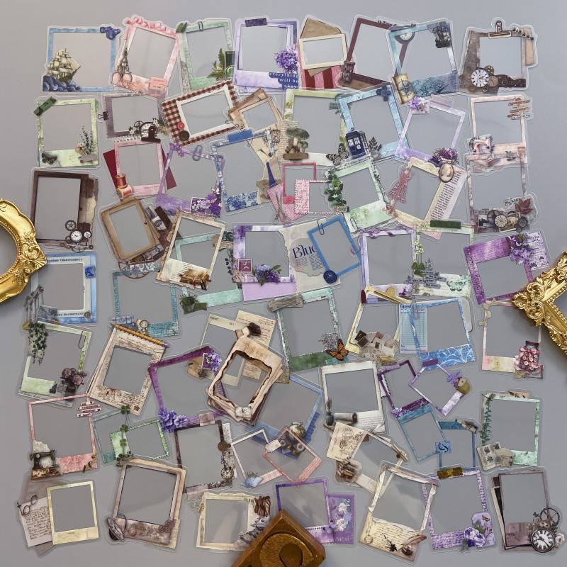 Floating Life Imprint Sticker 60PCS