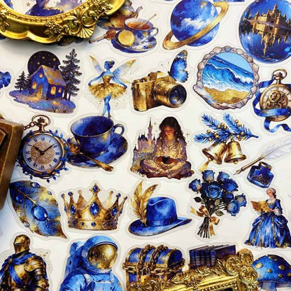 Blue Starhome Sticker 56PCS