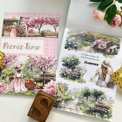 Picnic Time Sticker Book 20Sheets