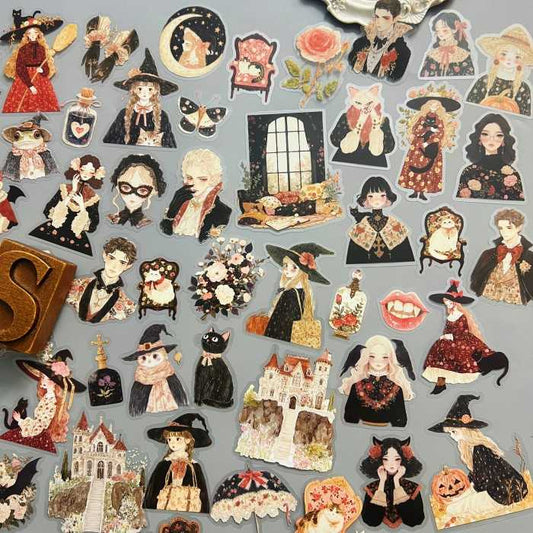 Witch's Familiar Sticker 80PCS