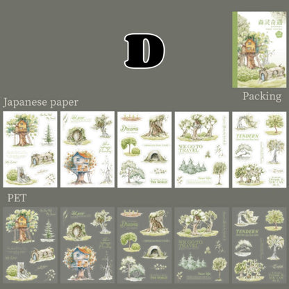 Forest Adventure Sticker Book 10Sheets