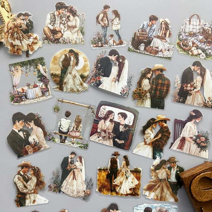Heartfelt Vows Sticker 45PCS